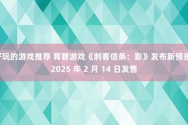 好玩的游戏推荐 育碧游戏《刺客信条：影》发布新预报，2025 年 2 月 14 日发售